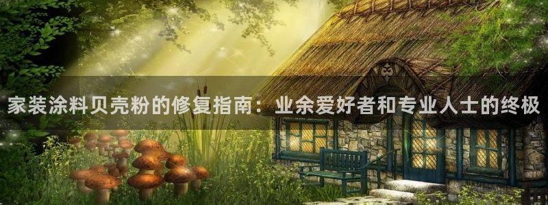 和记最新官方网址：家装涂料贝壳粉的修复指南：业余爱好者和专业人士的终极