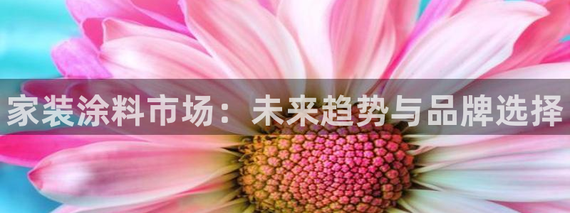 和记ag旗舰厅：家装涂料市场：未来趋势与品牌选择