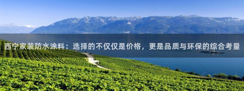 和记AG旗舰：西宁家装防水涂料：选择的不仅仅是价格，更是品质