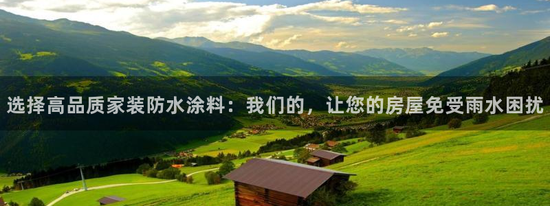 和记国际开户网站：选择高品质家装防水涂料：我们的，让您的房屋