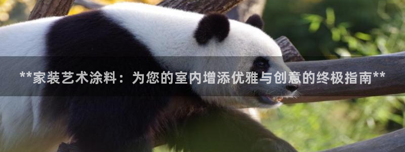 和记官网登录：**家装艺术涂料：为您的室内增添优雅与创意的终极指南**