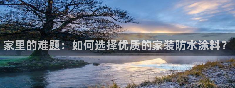 和记旗舰厅：家里的难题：如何选择优质的家装防水涂料？